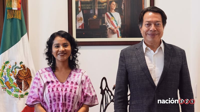 Nadia López, poeta Ñuu Savi, sustituirá a Marx Arriaga en la SEP