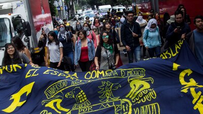 Desde septiembre pasado, alumnos de planteles de la UNAM han realizado diversas movilizaciones
