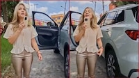 VIDEO: exhiben a diputada de Morena por negarse a pagar a repartidor tras chocar su moto