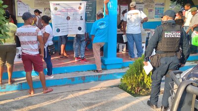 La jornada estuvo marcada por la violencia en varios municipios de la entidad
