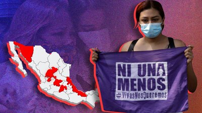7 de cada 10 mujeres se sienten inseguras en el lugar donde viven