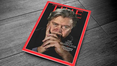 Steve Bannon se convirtió en menos de un año en la mano derecha del polémico presidente Trump