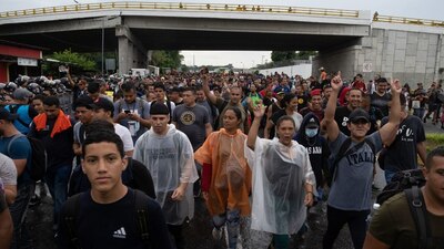 Los integrantes de la caravana tienen planeado llegar a CDMX para realizar un acto público