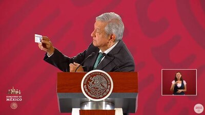 Con la tarjeta el presidente ya se podrá ahorrar una lanita