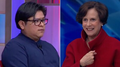Gibrán Ramírez y Denise Dresser en ForoTV