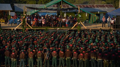 El Ejército Zapatista cumplió 26 años de su creación y se pronunciaron contra los proyectos de AMLO
