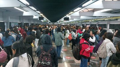La línea que corre de CU a Indios Verdes acumula varios reportes por retrasos en el arribo y avance de trenes
