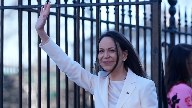 “Contamos con Trump para la libertad de Venezuela”: Machado, tras reunión en Washington