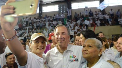 José Meade encabezó este miércoles varios eventos en Tamaulipas