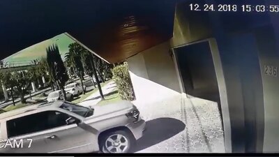 Martha Erika Alonso y Rafael Moreno Valle llegaron a la casa del empresario José Chedraui