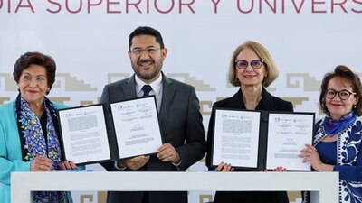 Autoridades educativas y locales firmaron el acuerdo