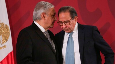 Hasta el momento el presidente AMLO y el líder del CCE, Carlos Salazar, han mantenido una buena relación