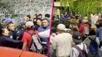 VIDEO: Policías y alumnos del Colegio de Bachilleres se enfrentan en la Magdalena Contreras
