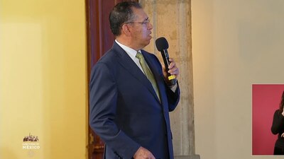 Desde la mañanera, el subsecretario de Seguridad expuso a los jueces opositores a la reforma al PJ