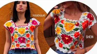 La marca YucaChulas denunció el plagio por parte de Shein