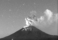 ‘Don Goyo’ anda activo: Volcán Popocatépetl registra explosión este viernes