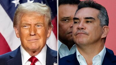 Políticos mexicanos han felicitado al republicano por su virtual victoria en EU