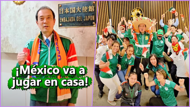 “¿Y si sí?“: embajador de Japón se une a la ilusión de México antes del duelo contra Inglaterra