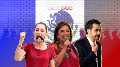 A unos días de las elecciones, Sheinbaum mantiene su ventaja sobre Xóchitl y Máynez