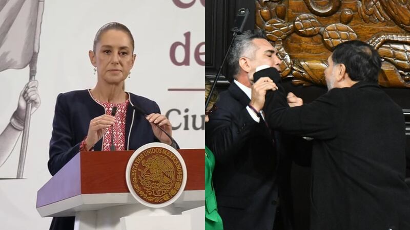 Sheinbaum acusa que hay una campaña de desprestigio contra Fernández Noroña