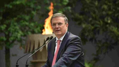 El canciller se reunió con deportistas en Comité Olímpico Mexicano