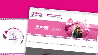 Los mexiquenses que viven en el extranjero pueden consultar la guía para poder emitir su sufragio.