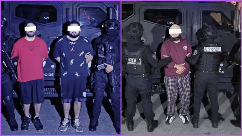 Detienen en Jalisco a 3 presuntos defraudadores estadounidenses buscados por el FBI