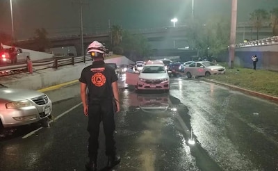 Tormenta en Monterrey.