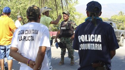 Los policías comunitarios fueron ubicados en acciones conjuntas entre autoridades estatales