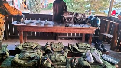 Fuerzas armadas lograron catear el centro de operación dl grupo armado