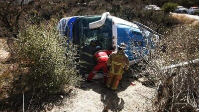 Luego que un tráiler lo golpeó, por ello detuvieron al conductor