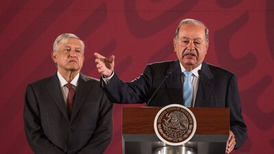 Slim invertirá 50 mil mdp en telecomunicaciones, 12 mil millones más en infraestructura y  20 mil millones en energía