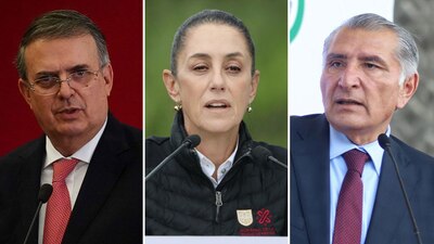 Los aspirantes a la presidencia se encontraron en Hidalgo