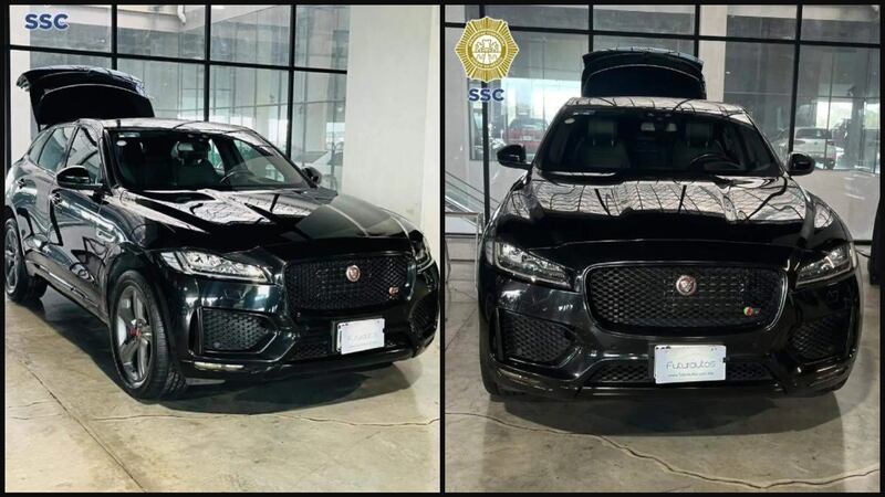 Hallan camioneta robada en Museo del Automóvil de CDMX