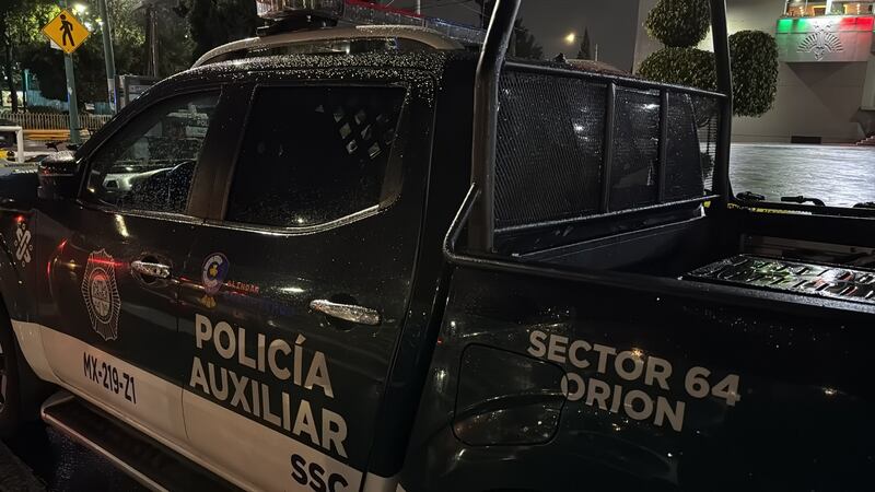 Balean camioneta del jefe de la Policía de la alcaldía Cuauhtémoc, en CDMX