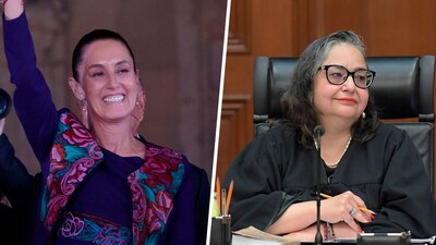 La ministra extendió a Sheinbaum sus felicitaciones