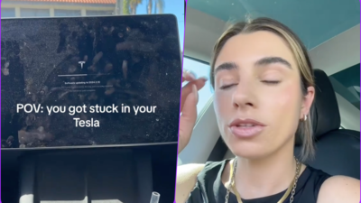 La joven tuvo miedo de quedarse sin aire