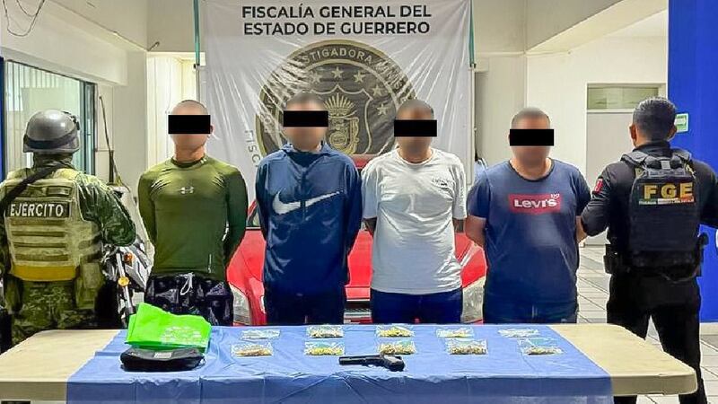 Detienen a 5 veracruzanos por robo a joyería del Hotel Emporio de Acapulco