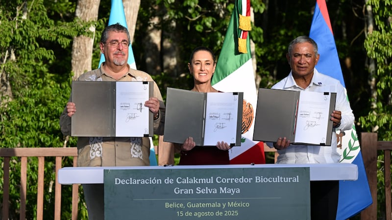 México, Guatemala y Belice pactan el Corredor Biocultural Gran Selva Maya