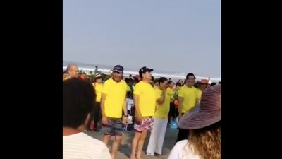 El baile se habría dado durante una reunión con la sección 18 de la CNTE