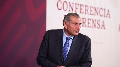 Adán Augusto detalló cómo se dio el diagnóstico del Presidente, dijo que desde el sábado tuvo síntomas de COVID