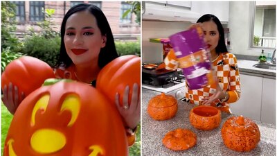 La exalcaldesa se prepara para celebrar y adorna su casa