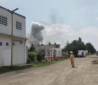 VIDEO: Explota polvorín en Tultepec; autoridades del Edomex ya trabajan en la zona