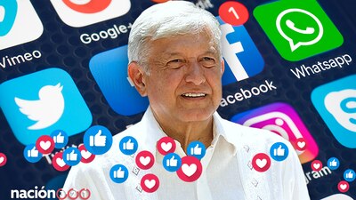 El presidente dio a conocer cómo publica en sus redes sociales