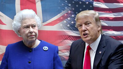 La reina Isabel II y Donald Trump podrían verse pese a las protestas en contra
