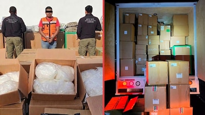 Ocultaban casi dos toneladas de droga en dulces de coco; detienen a conductor en Tabasco