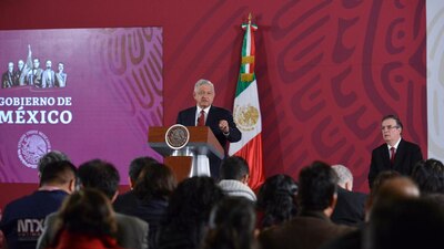 El presidente de México dijo que el Gobierno cooperará con toda la información que solicite Estados Unidos