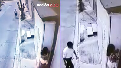 Un hombre aprovechó que una joven estaba de espaldas y e tocó los glúteos