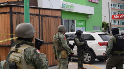 Los elementos de seguridad llegaron a la entidad para apoyar el operativo