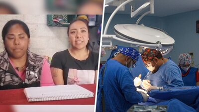 La familia de Miguel busca reunir fondos para salvar el ojo del menor